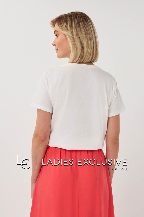 ESQUALO Μπλούζα T-shirt με στάμπα animal print