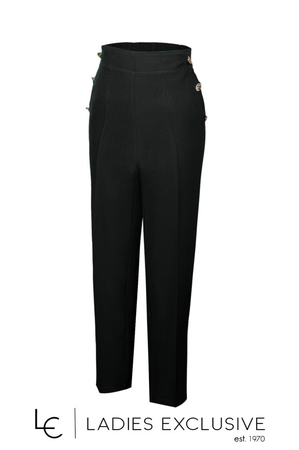 EFFECT Παντελόνι κρεπ με λάστιχο