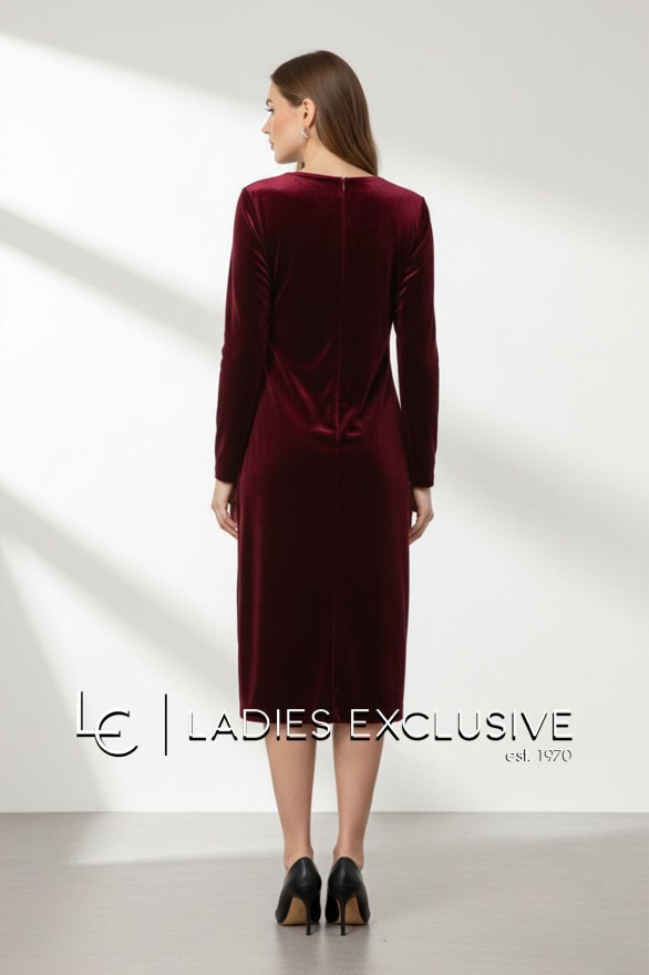 BELLA P. Φόρεμα βελούδινο