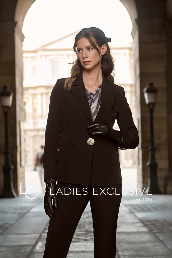 FIBES Παντελόνι κρεπ