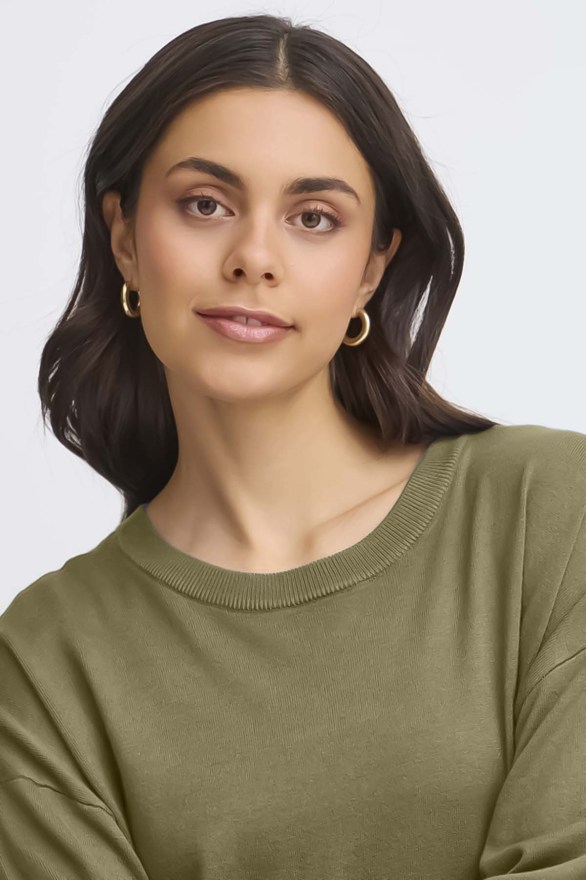 FRANSA Μπλούζα πλεκτή λεπτή