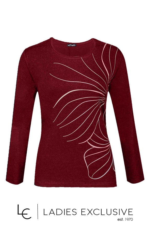 ELIN Μπλούζα από βισκόζη με στάμπα