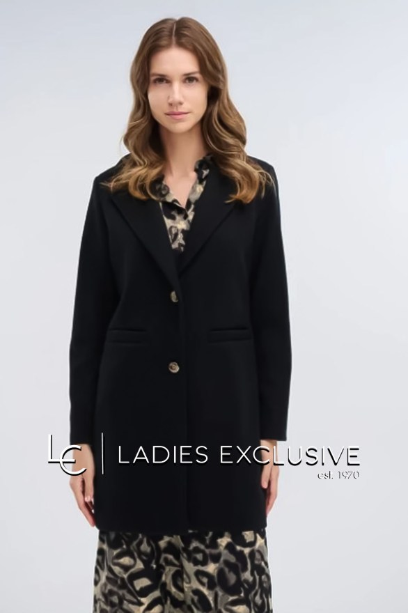 FIBES Παλτό με ανάγλυφο σχέδιο