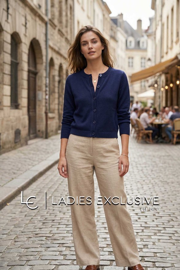 FRANSA Ζακέτα βαμβακερή με κουμπιά