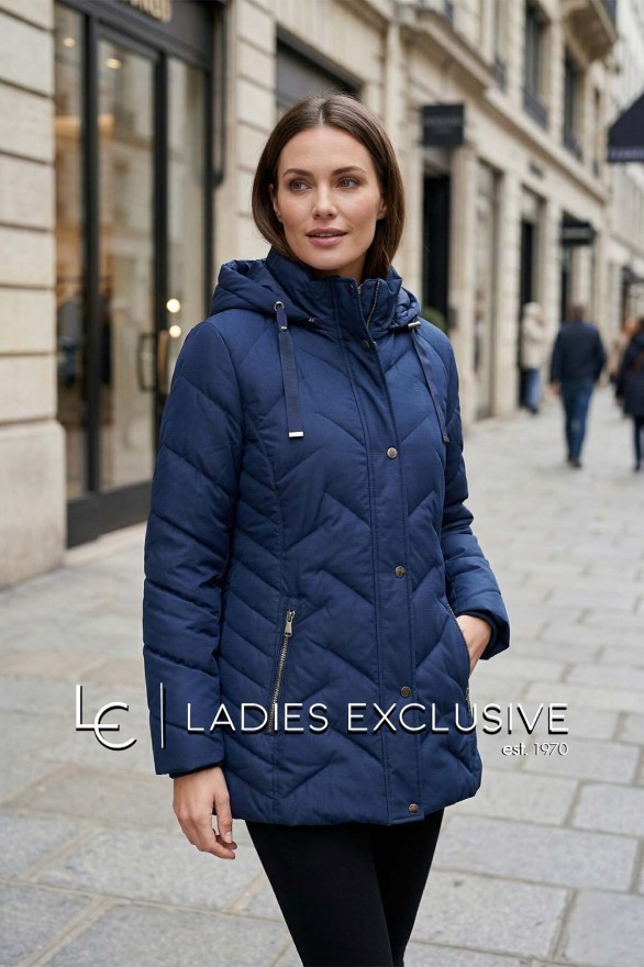 FRANDSEN Μπουφάν καπιτονέ με κουκούλα