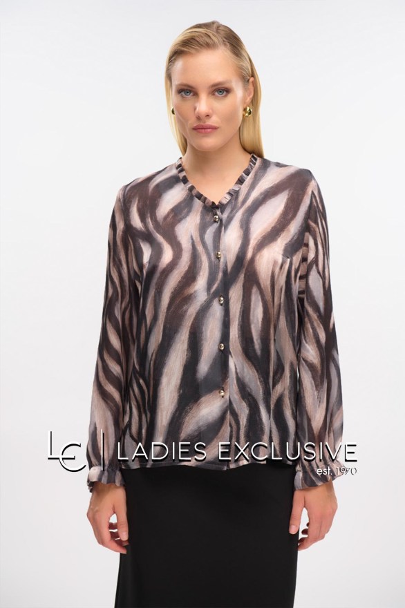 FIBES Πουκάμισο με άνοιγμα v