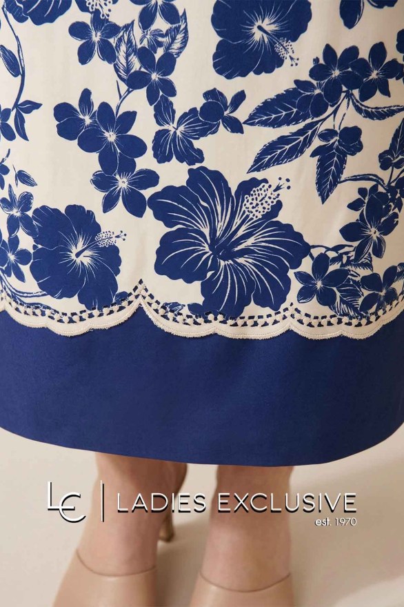 ESTEL Φόρεμα κοντομάνικο σατέν