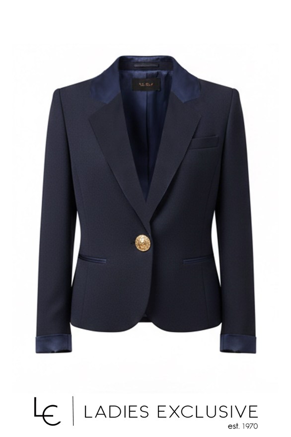 BELLA P. Μπολερό κρεπ με πέτο