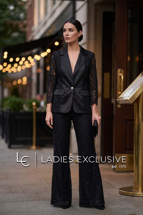 WEFTS Παντελόνι από δαντέλα καμπάνα