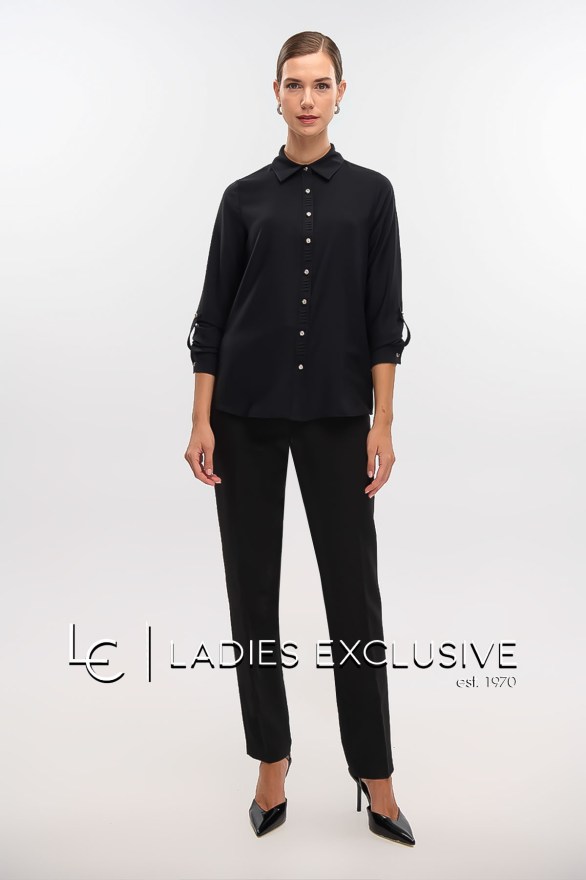 FIBES Πουκάμισο με πέτο γιακά