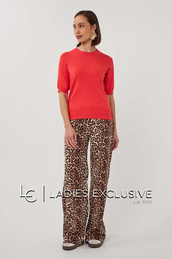 ESQUALO Μπλούζα πλεκτή με μανίκι 3/4