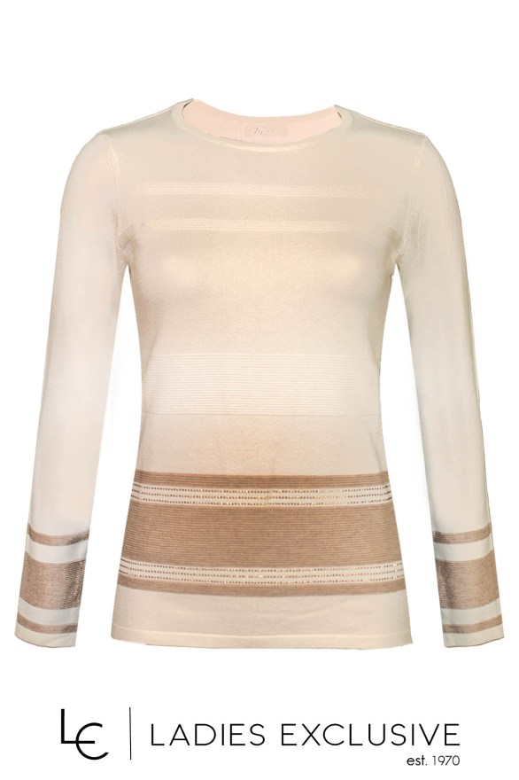 TRIPODE Μπλούζα πλεκτή με ανάγλυφες ρίγες