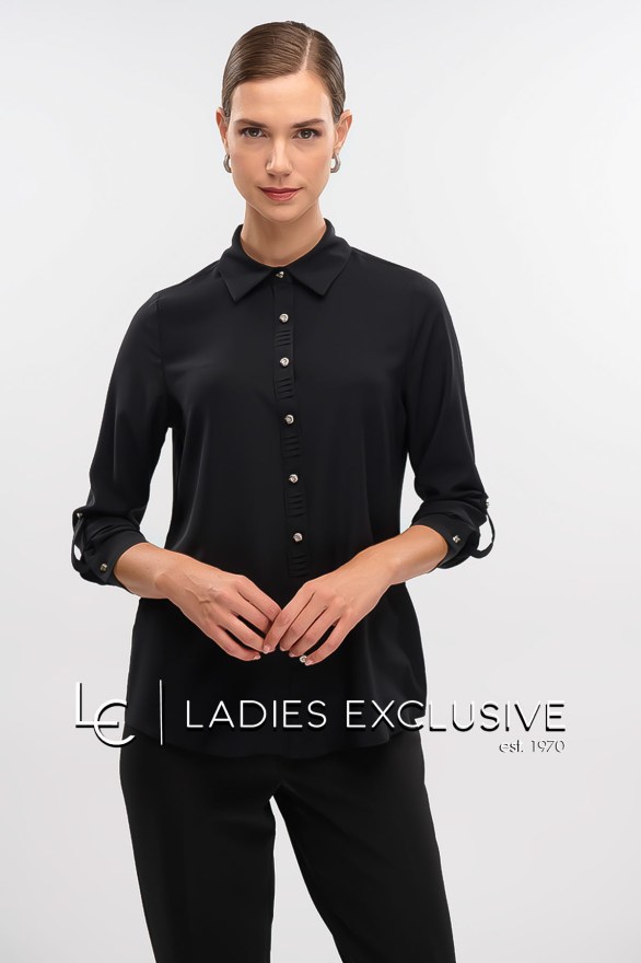 FIBES Πουκάμισο με πέτο γιακά