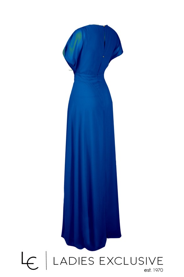 EFFECT Φόρεμα βραδινό κρουαζέ με μουσελίνα