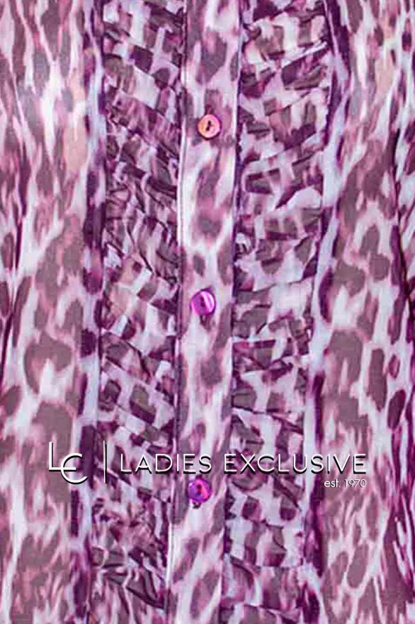 ESTEL Πουκάμισο σιθρού animal print