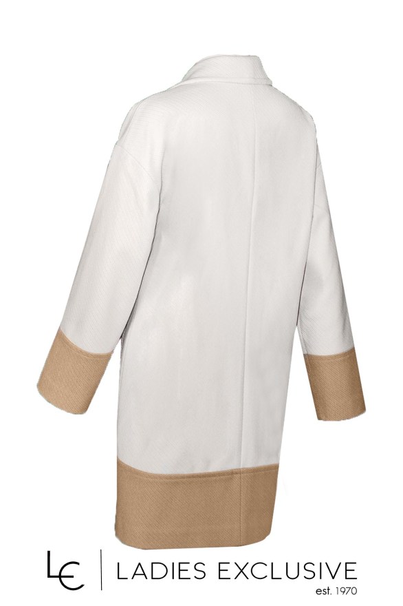 BELLA P. Ημίπαλτο με διχρωμία