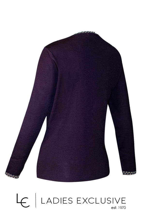 ELIN Μπλούζα μάλλινη με γραμμές