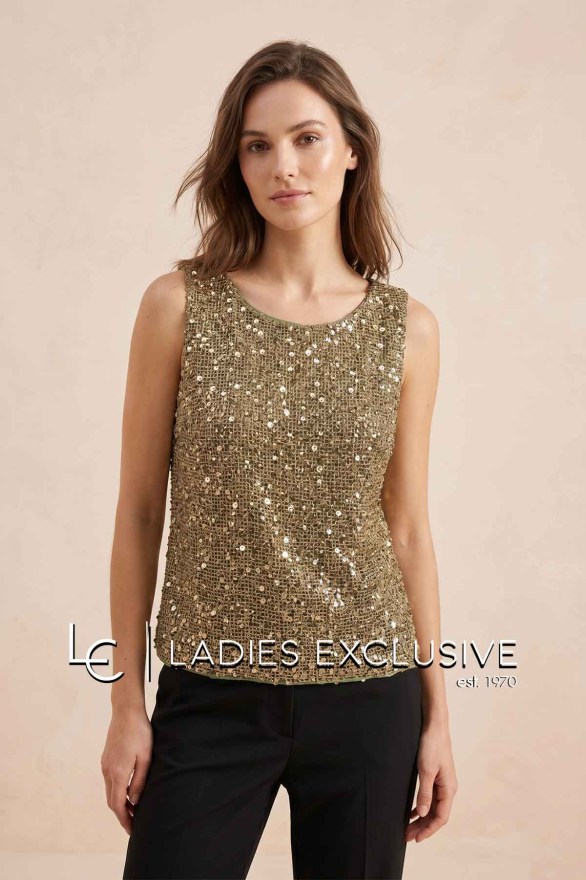 ESTEL Τοπ αμάνικο πλεκτό