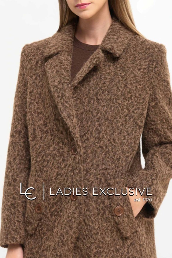 FIBES Ημίπαλτο μπουκλέ