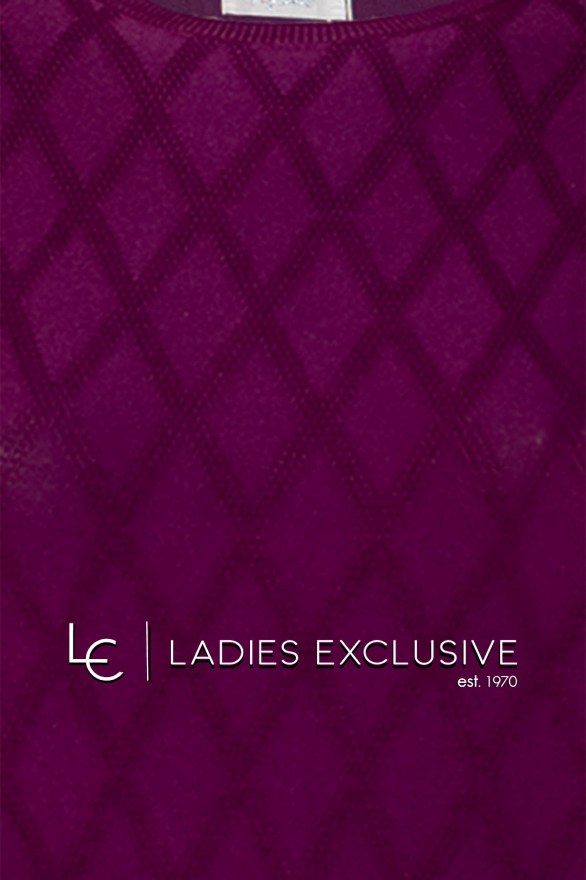 TRIPODE Μπλούζα πλεκτή με ρόμβους