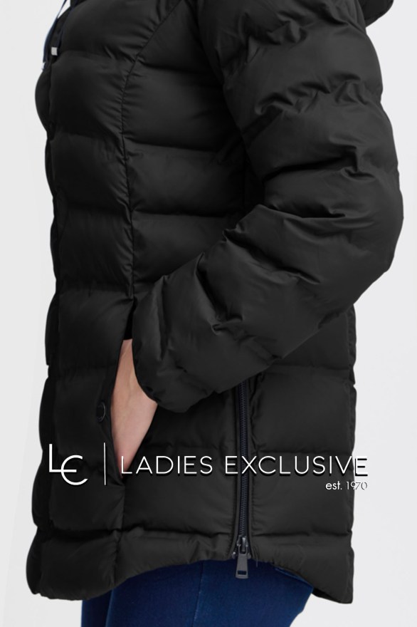 FRANSA Μπουφάν καπιτονέ με κουκούλα