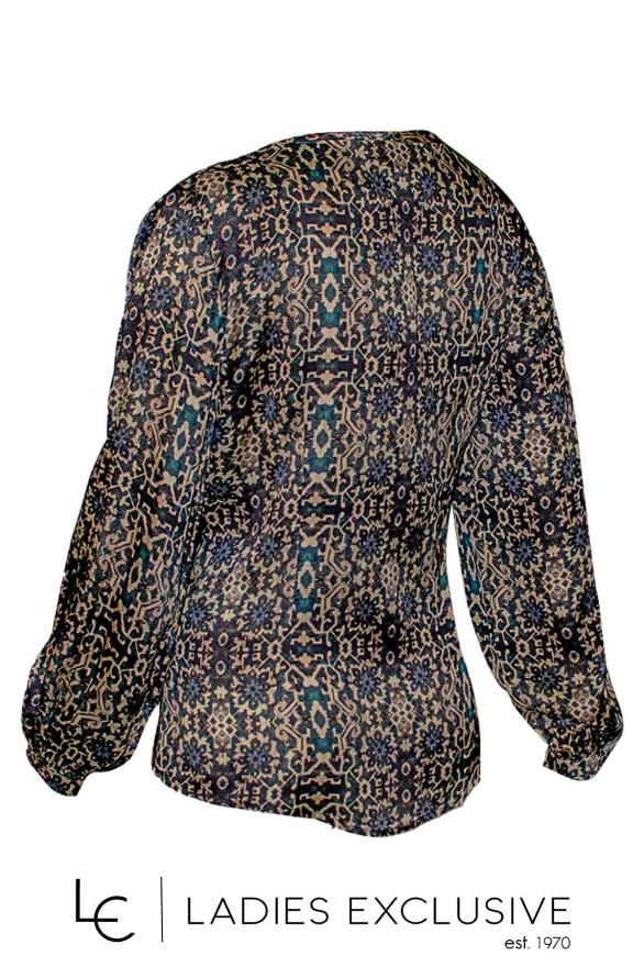 LUCIFAIR Μπλούζα σατέν