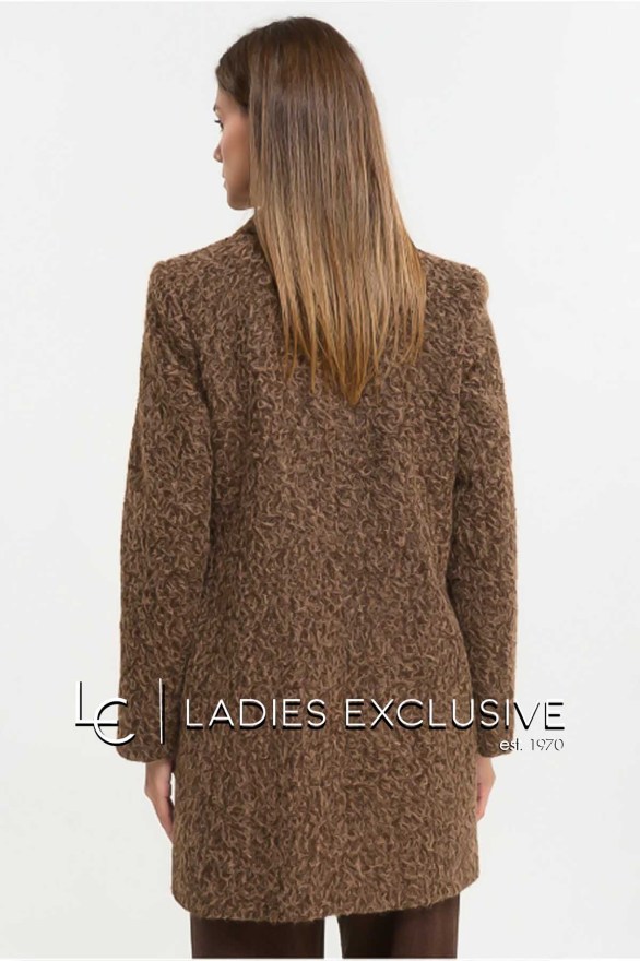 FIBES Ημίπαλτο μπουκλέ