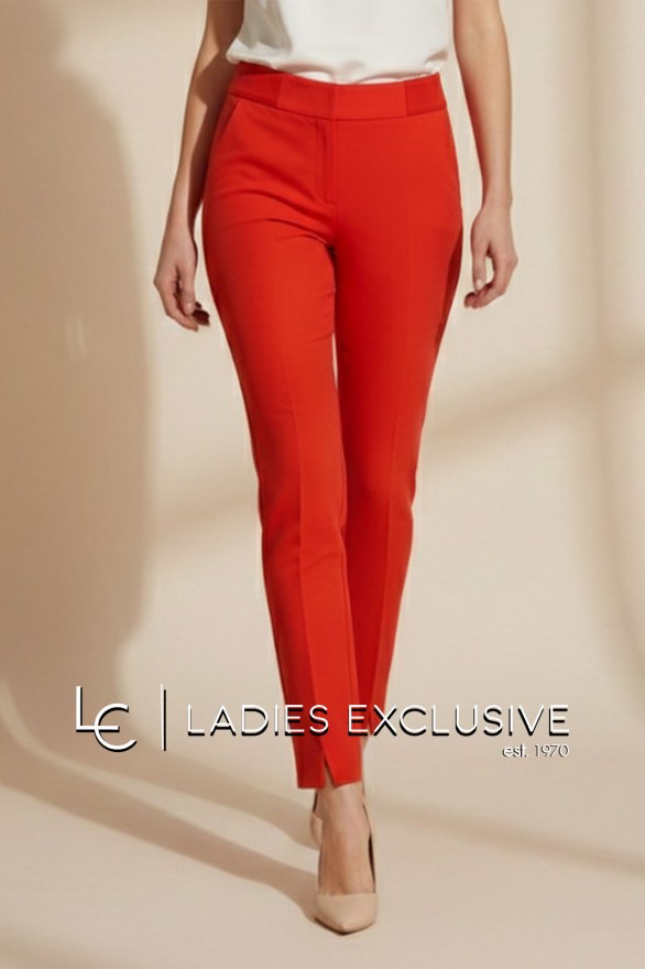 BELLA P. Παντελόνι κρεπ με λάστιχο