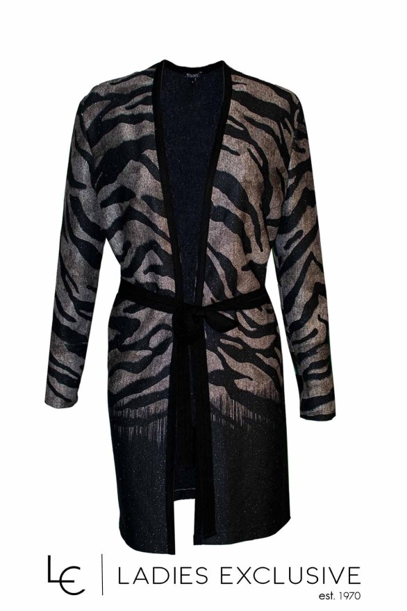 ESTEL Ζακέτα animal print