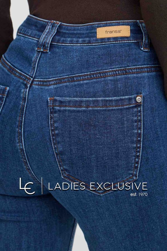 FRANSA Παντελόνι τζην καμπάνα