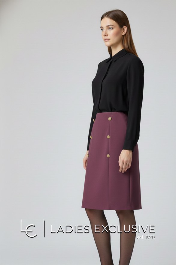 VIDAL Φούστα σε ίσια γραμμή