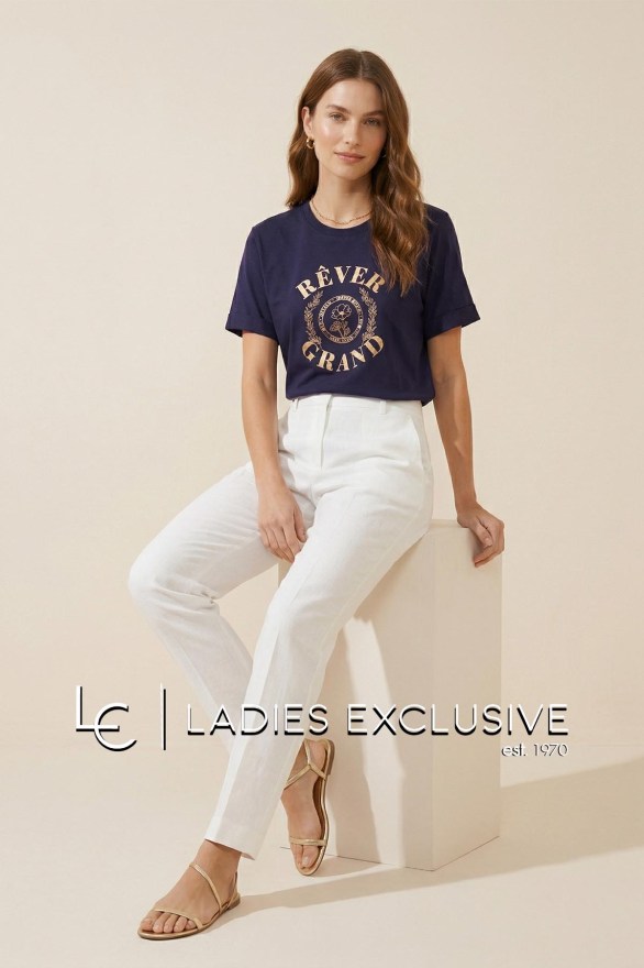 FRANSA Μπλούζα t-shirt με στάμπα