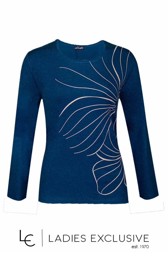 ELIN Μπλούζα από βισκόζη με στάμπα