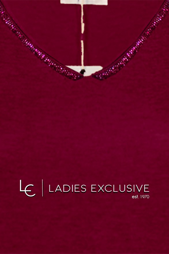 TRIPODE Μπλούζα πλεκτή με άνοιγμα v