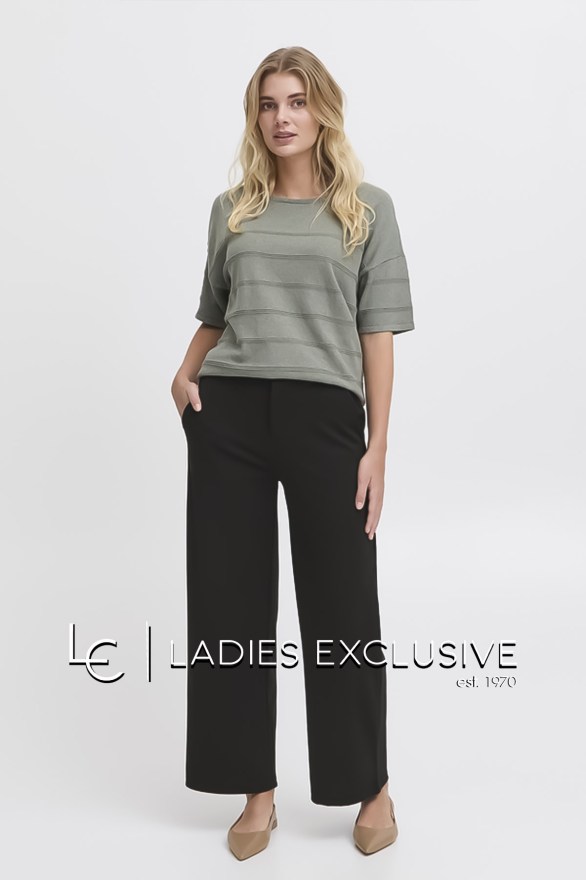 FRANSA Παντελόνι με λάστιχο στη μέση