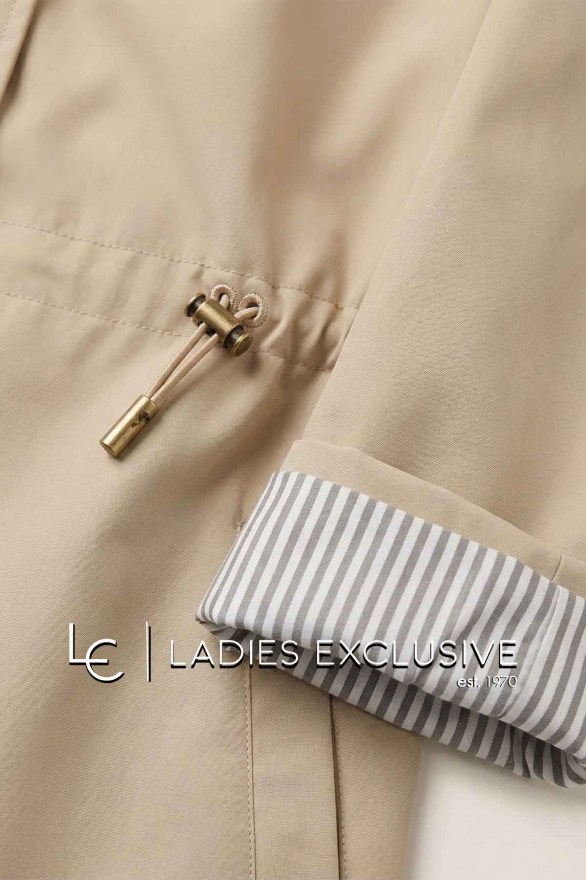 FIBES Μπουφάν αντιανεμικό με κουκούλα