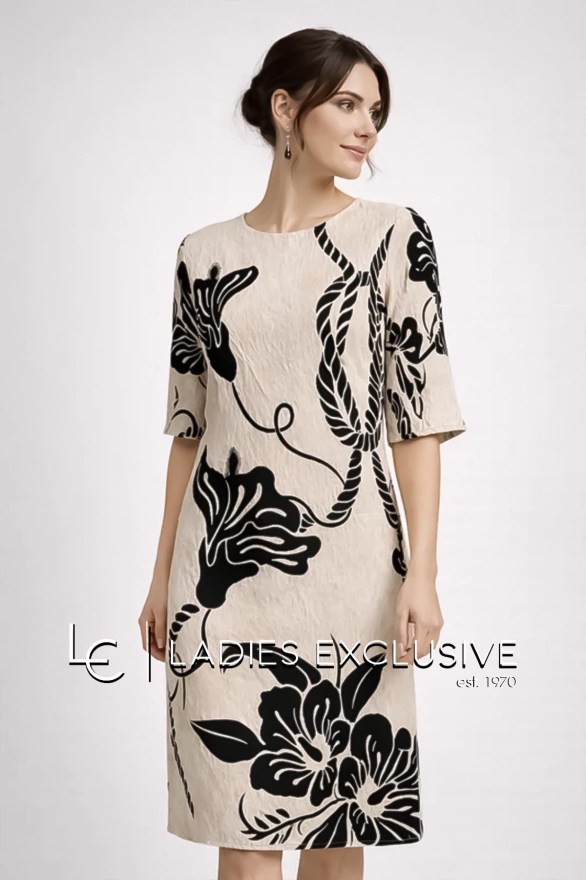 WEFTS Φόρεμα με μανίκι 3/4