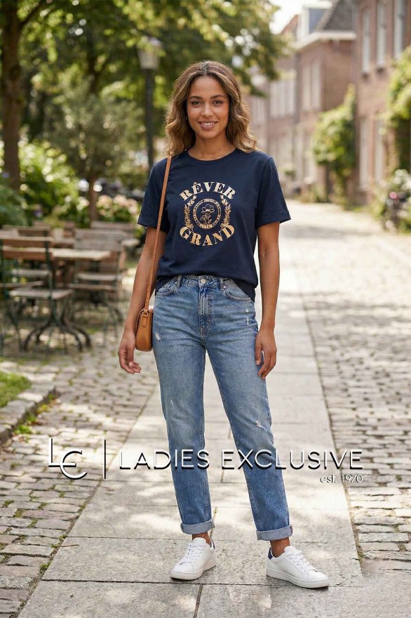 FRANSA Μπλούζα t-shirt με στάμπα