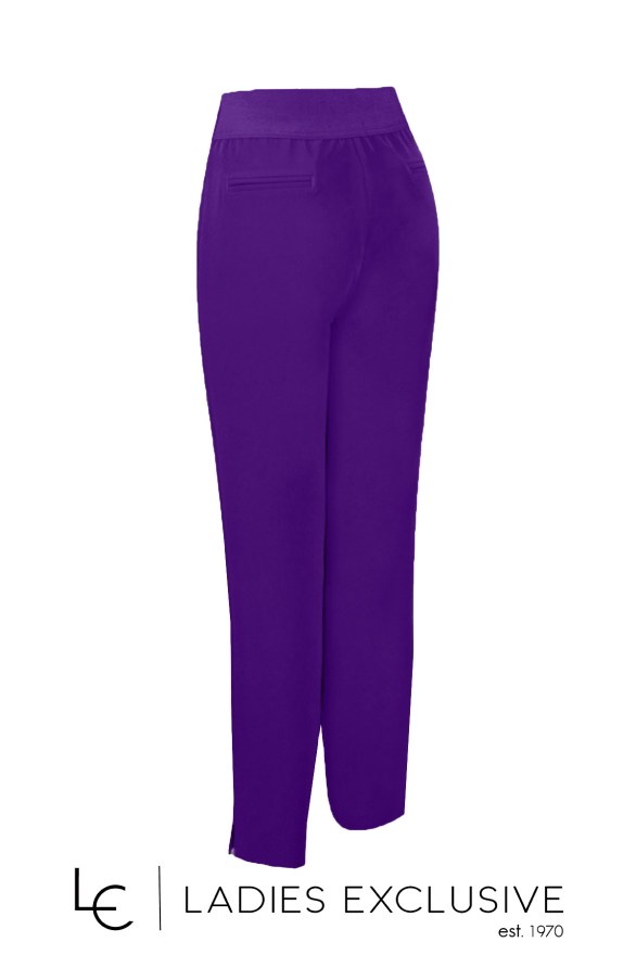 BELLA P. Παντελόνι κρεπ με λάστιχο