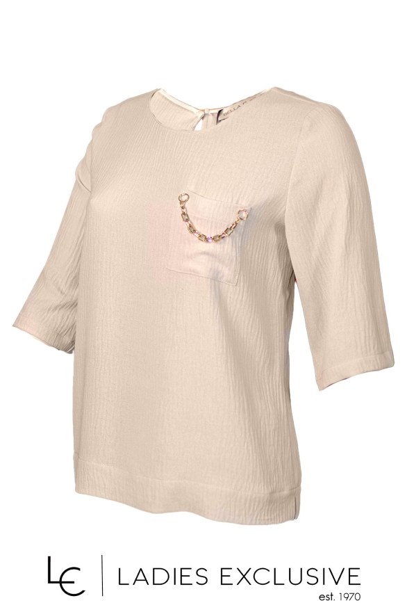 BELLA P. Μπλούζα με μανίκι 3/4