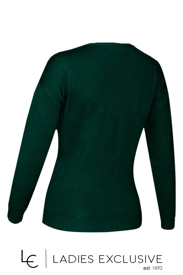 TRIPODE Μπλούζα πλεκτή με ρόμβους