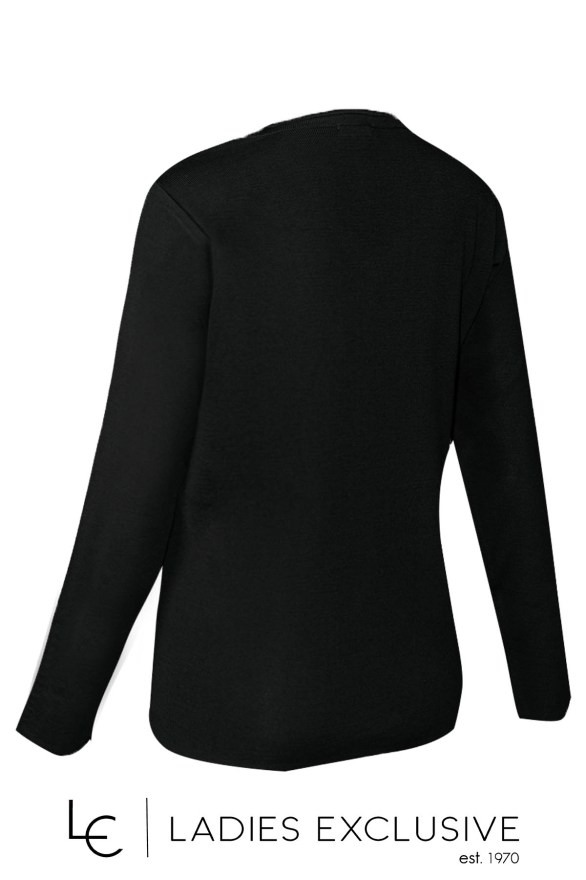 ELIN Μπλούζα μάλλινη με άνοιγμα v