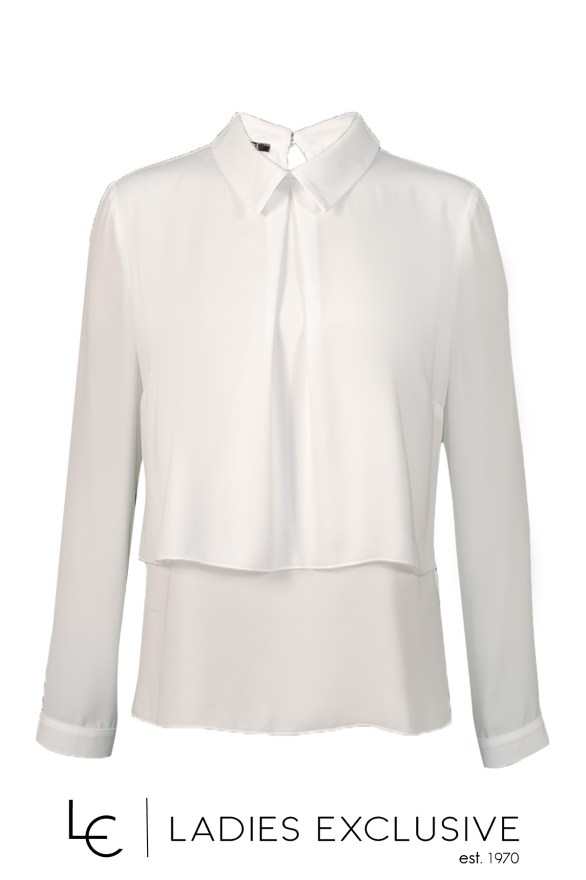 ESTEL Μπλούζα ριχτή με γιακά