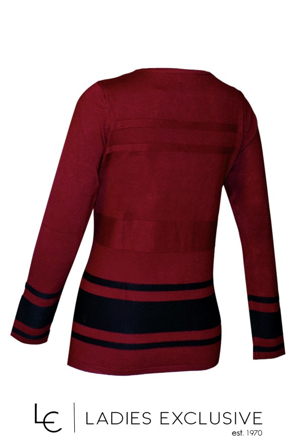 TRIPODE Μπλούζα πλεκτή με ανάγλυφες ρίγες