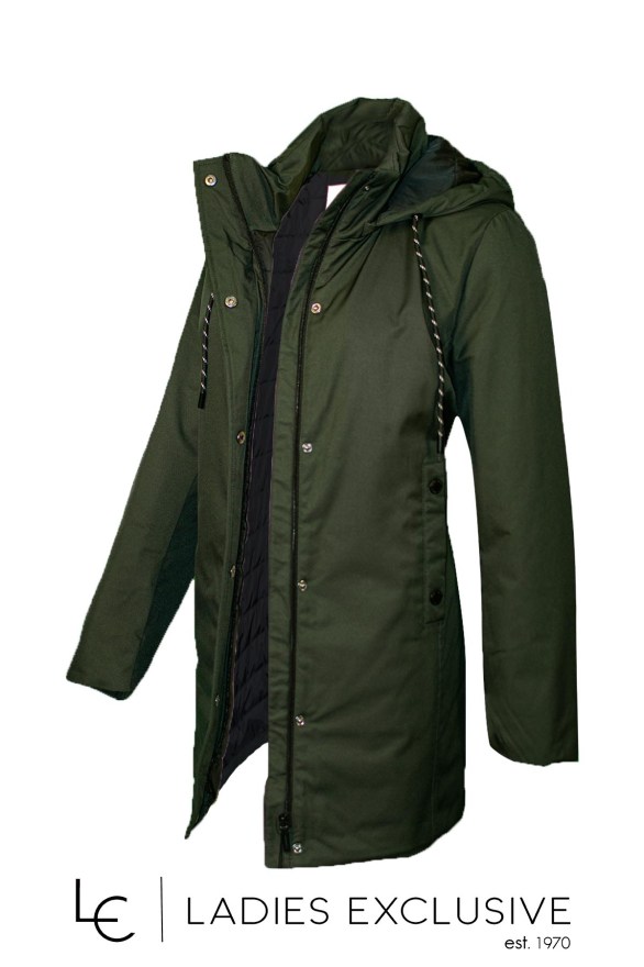 BOCA BOKA Μπουφάν παρκά με κουκούλα