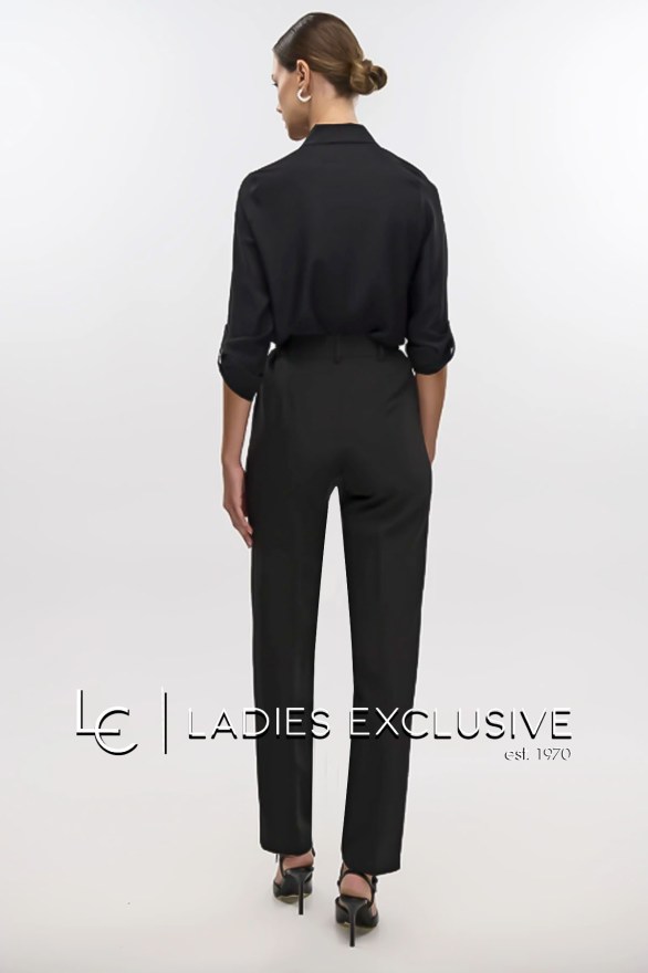 VETO Παντελόνι κρεπ με λάστιχο