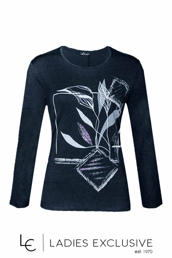 ELIN Μπλούζα από βισκόζη με στάμπα