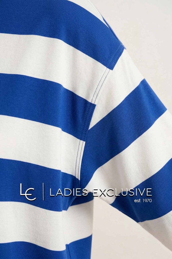 FRANSA Μπλούζα ριγέ με μανίκι 3/4