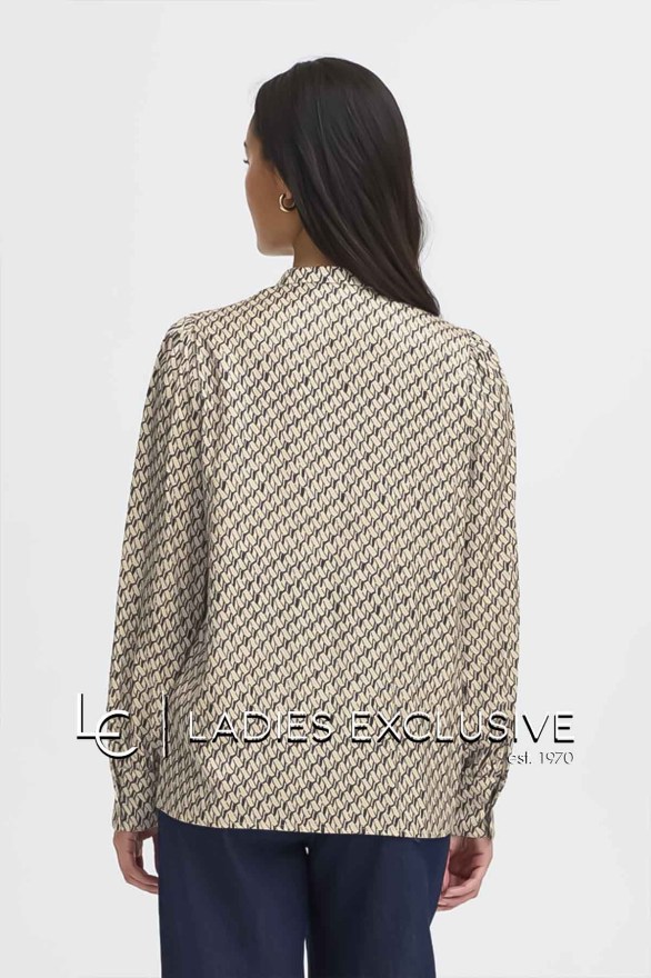 FRANSA Πουκάμισο ριχτό χωρίς πέτο