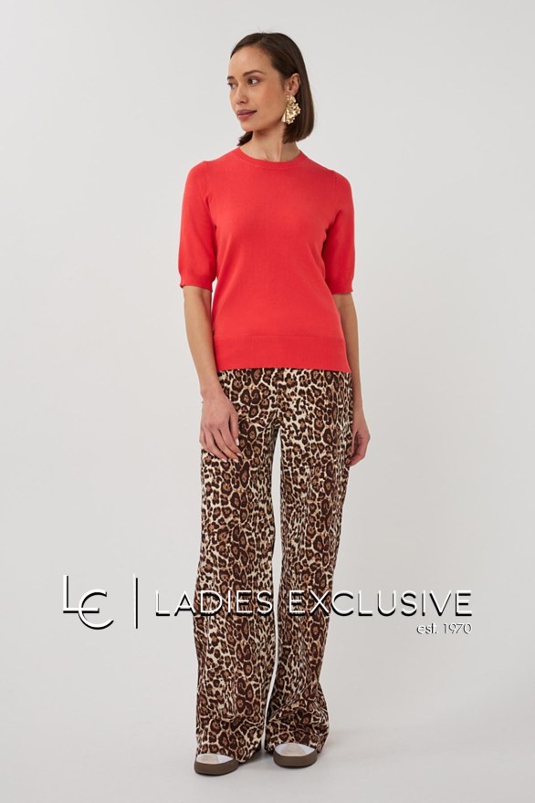 ESQUALO Παντελόνι τζην animal print